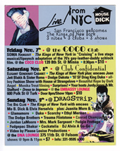 "more for Les" flyer